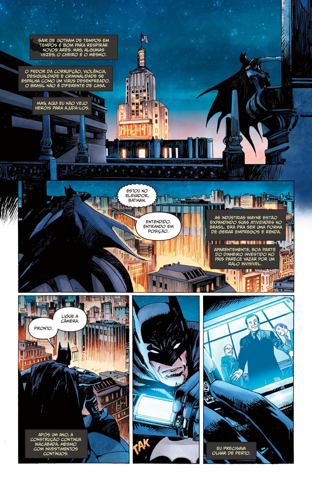 Page 1: Batman over São Paulo